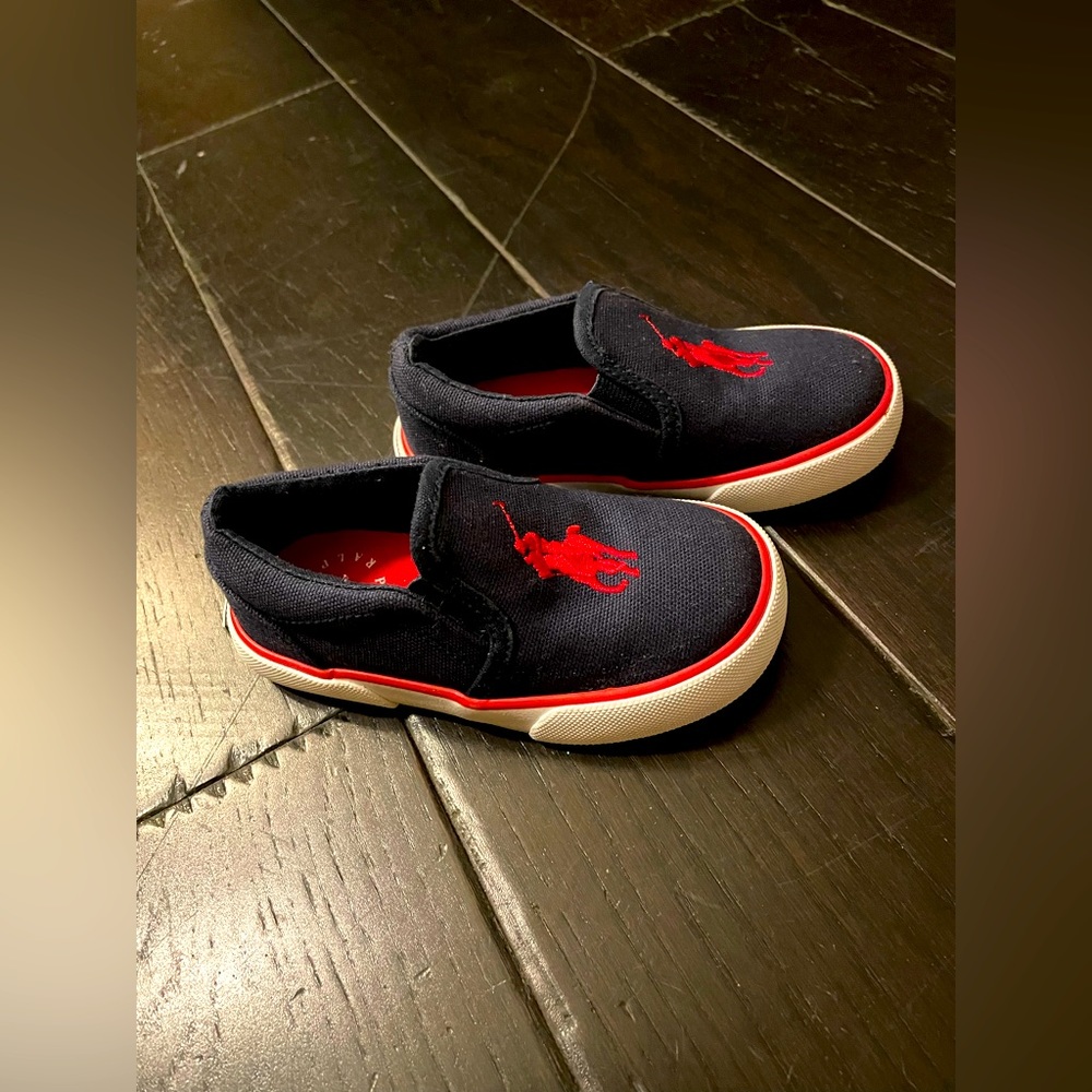 Ralph Lauren kids sneakers, new no tags